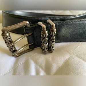 Chrome heart belt size 34 waist